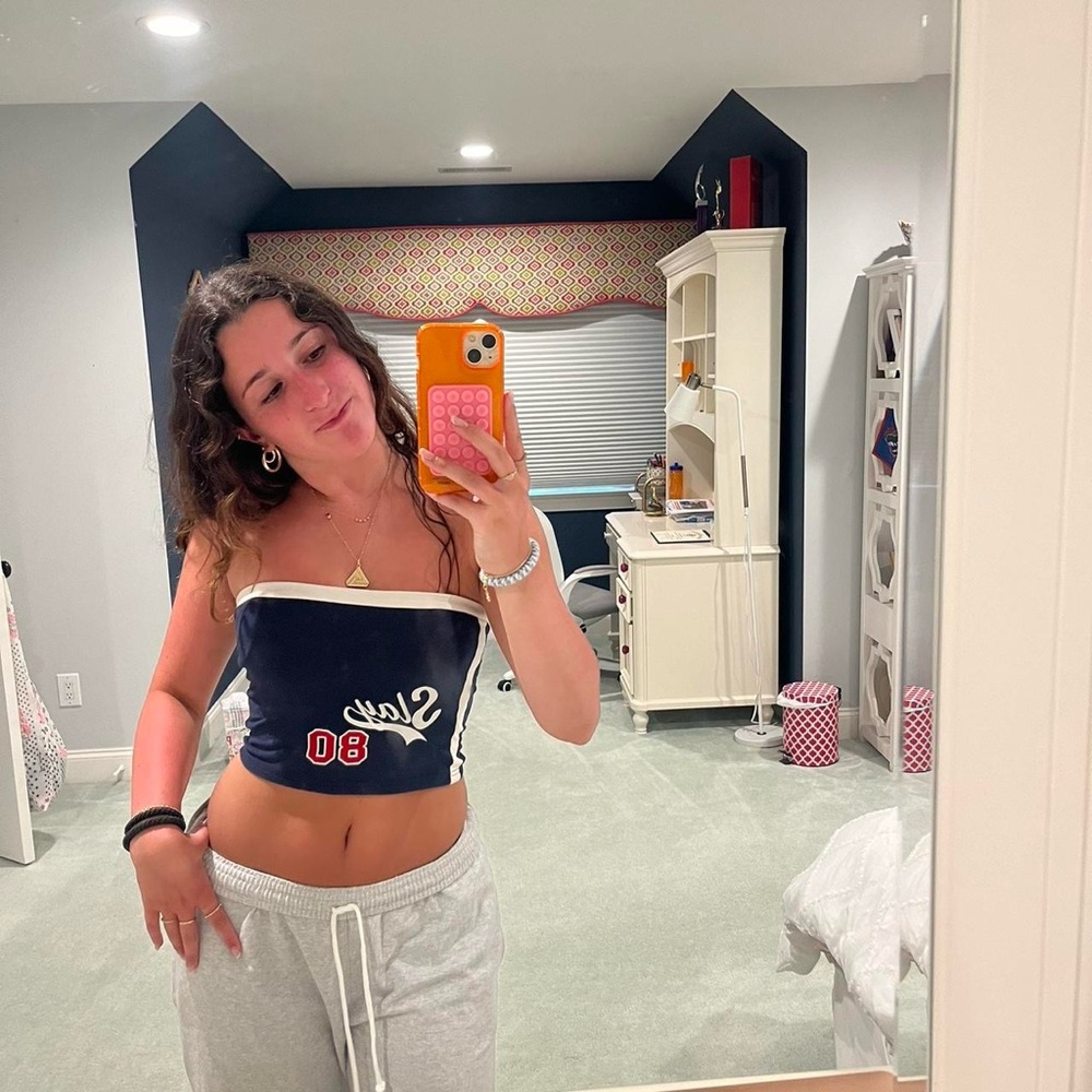 Edikted Navy Blue Bandeau